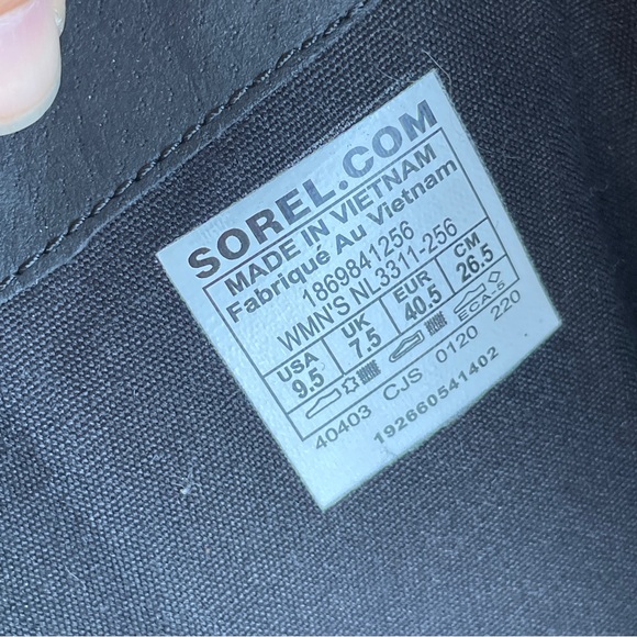 The Sorel Emelie Tall Boot Tobacco brown - Picture 3 of 16